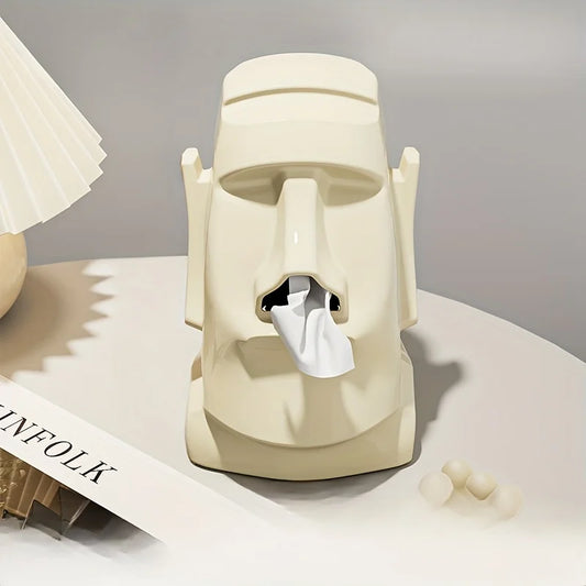 Tissue Box Stone Figure
