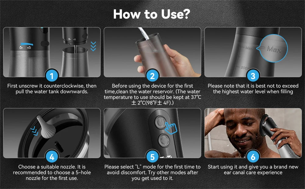 Electric Ear Wax Removal Kit